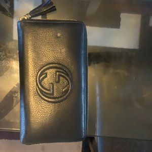 Black Soho Gucci Wallet $260